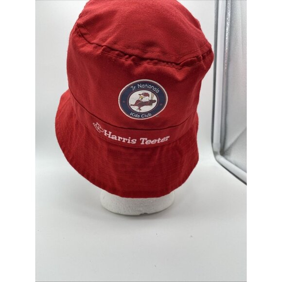 Washington Nationals Red Jr. Kids Club Bucket Hat SGA By Harris Teeter Promo - Picture 4 of 10